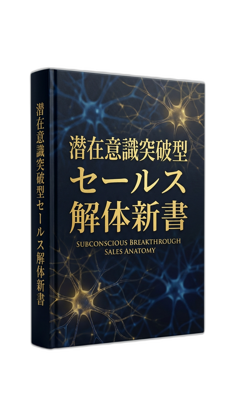 潜在意識突破型セールス解体新書